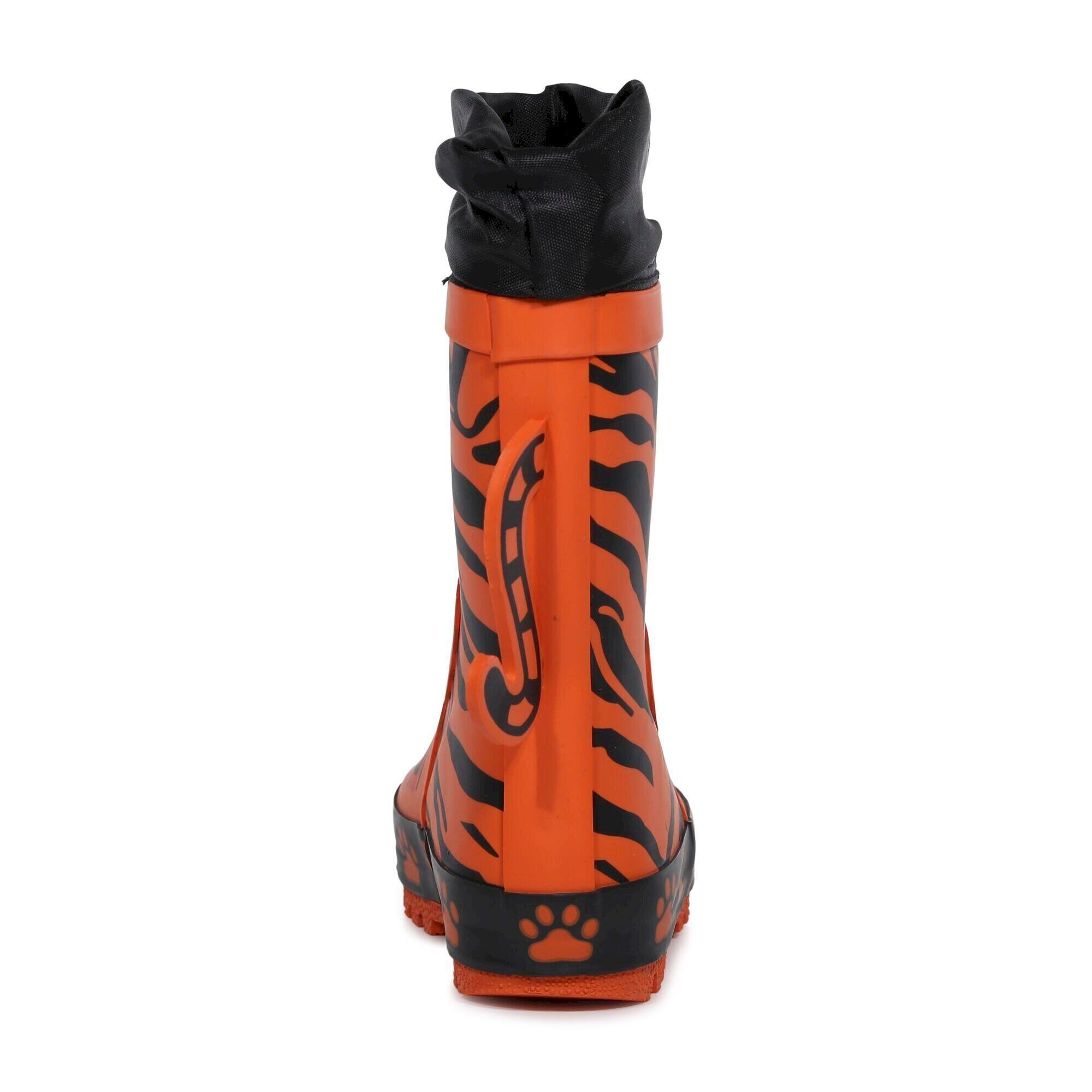 MUDPLAY Children's rain boots (Bright orange)