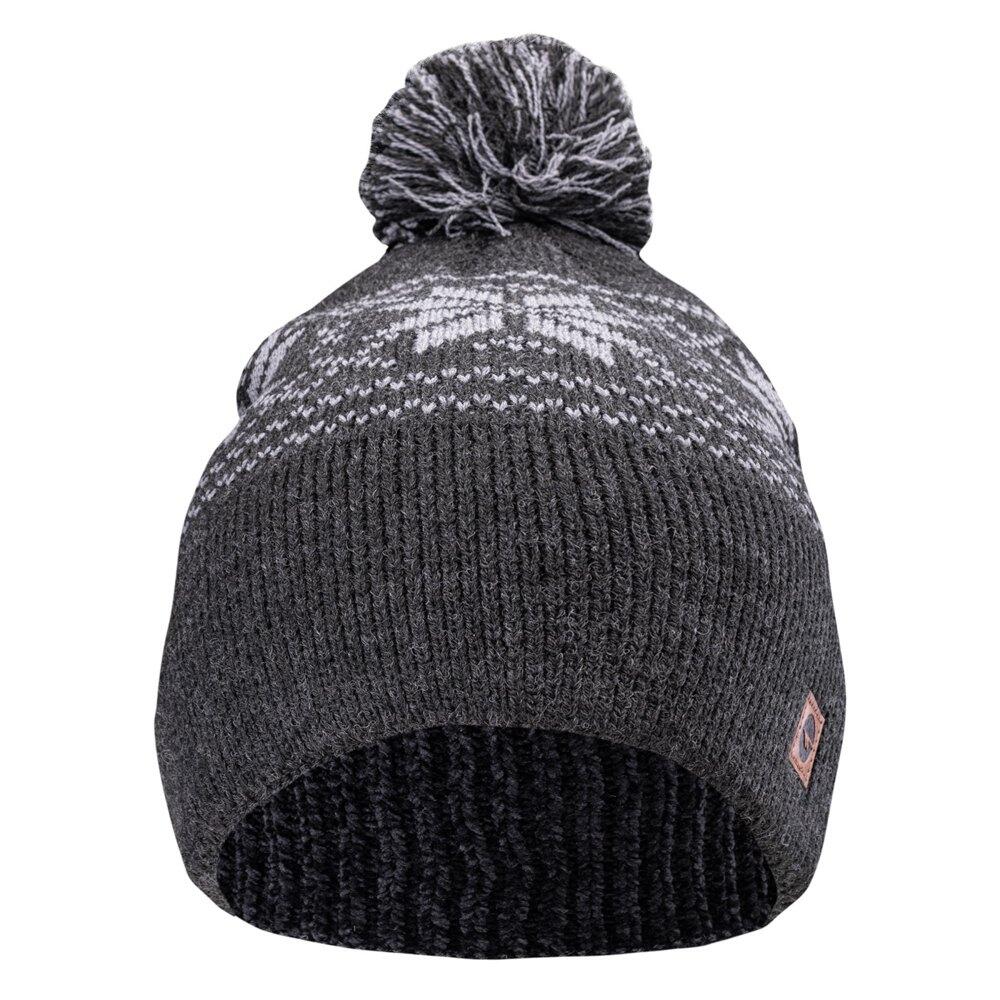 Unisex Adult Pascal Beanie (Black Melange)