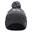 Gorro Pascal Unisexo Adulto Preto Mesclado