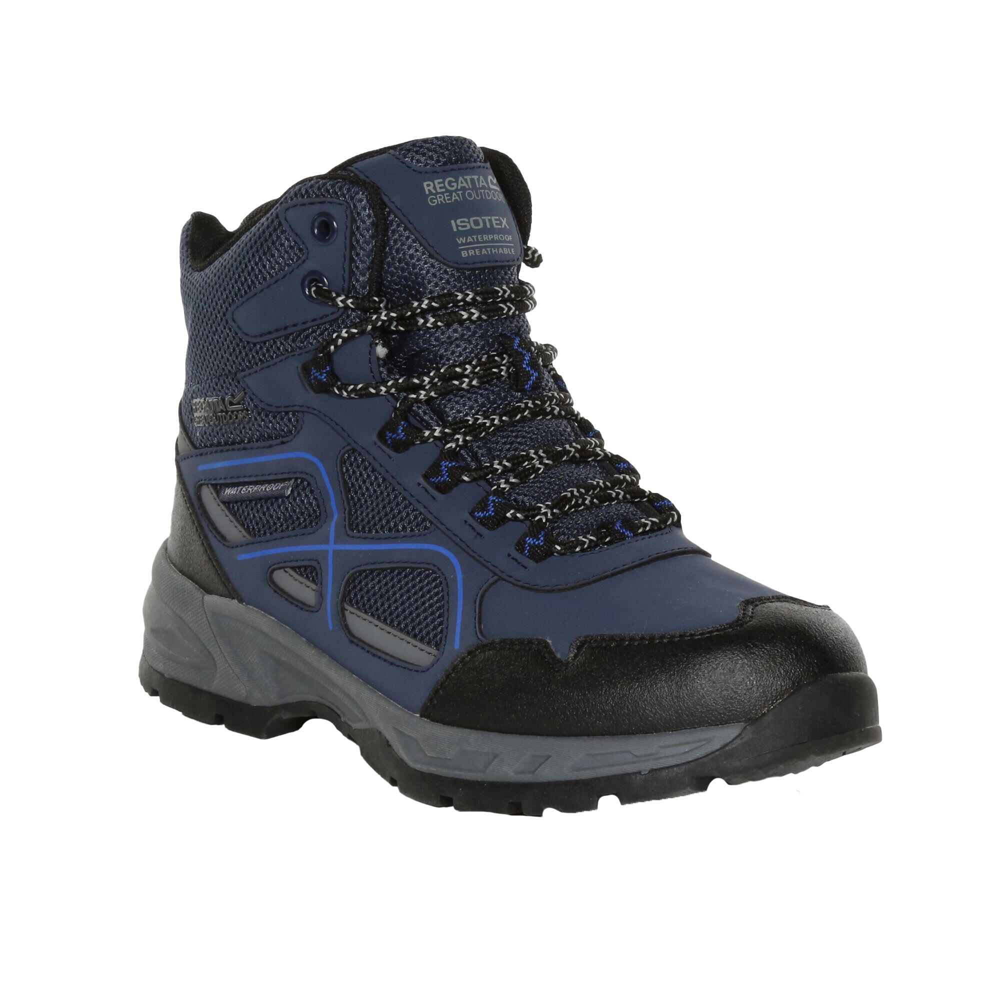 REGATTA Mens Vendeavour Walking Boots (Navy/Oxford Blue)