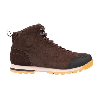 Heren gale suede wandelschoenen (donkerbruin)