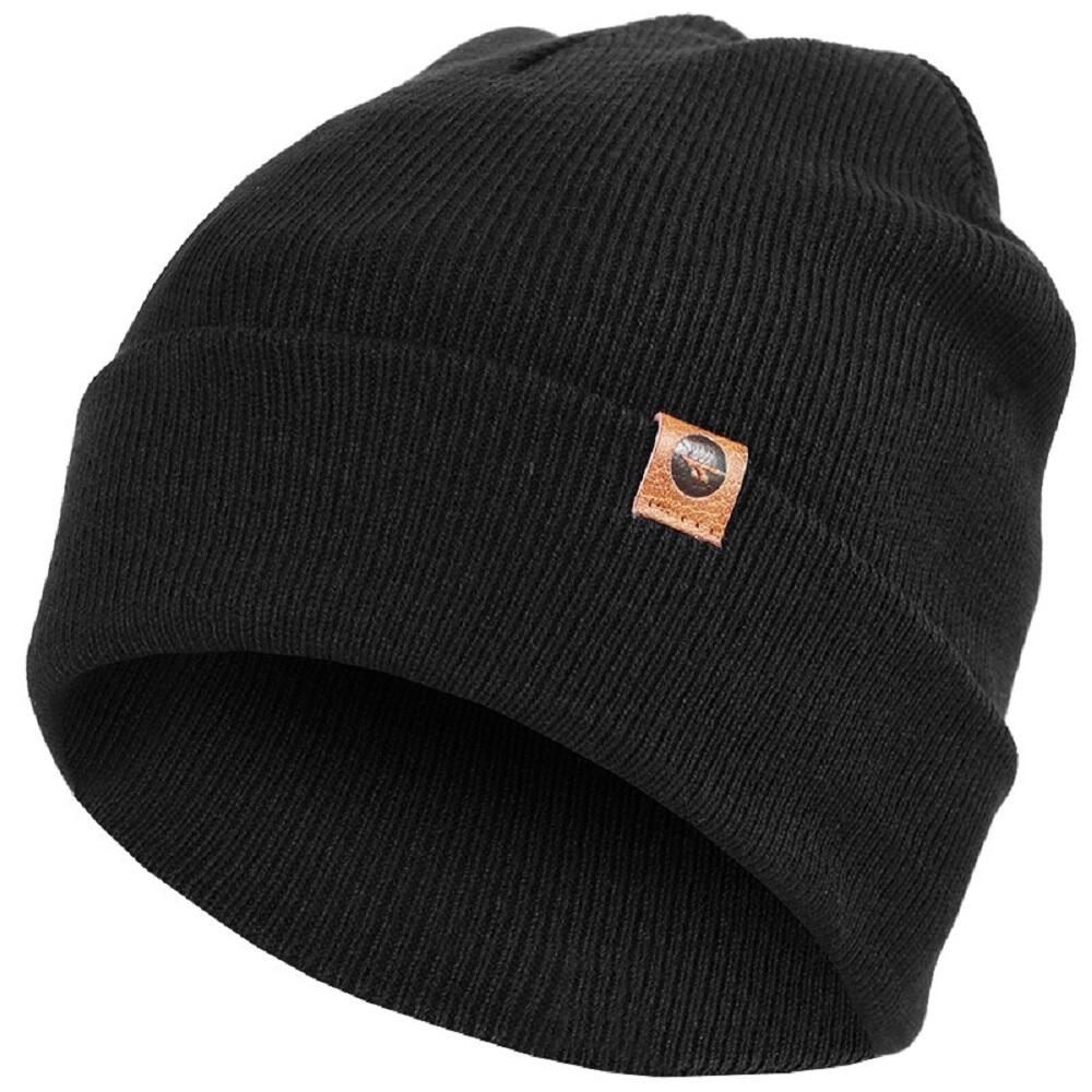 Unisex Adult Mabo Logo Beanie (Black)
