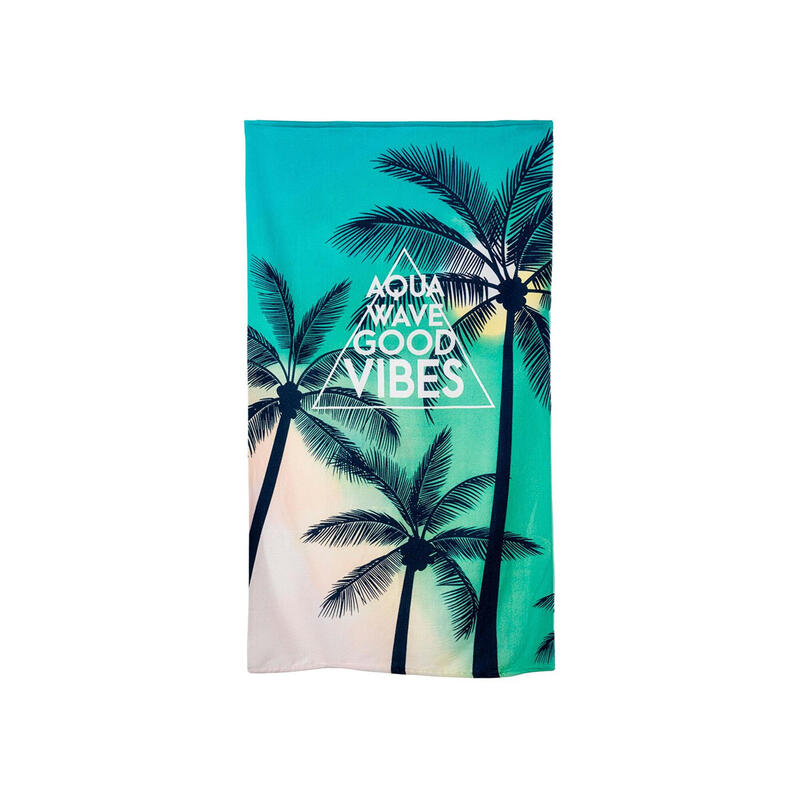 Serviette De Plage TOFLO (Vert / Noir / Blanc)