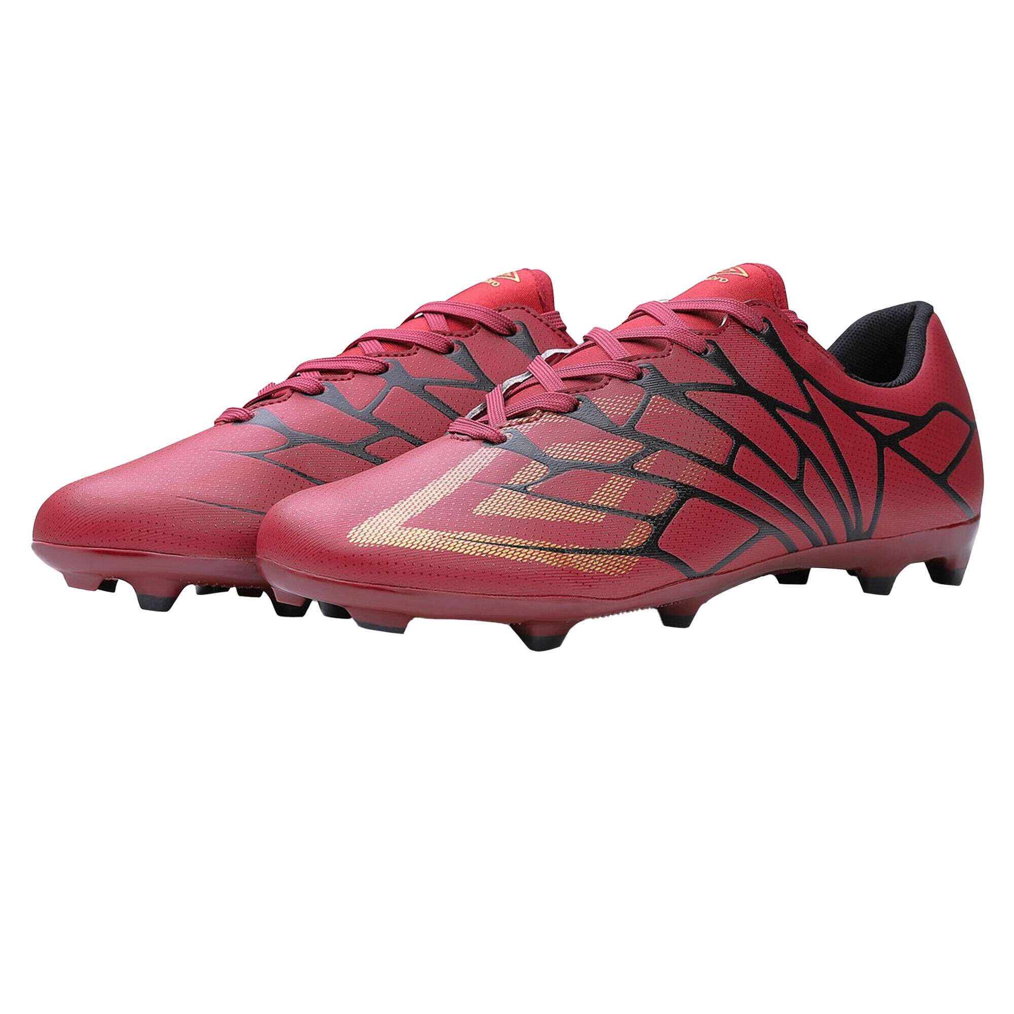 UMBRO Mens Velocita Alchemist Club Fg Football Boots (Rhubarb/Amber Gold/Black)