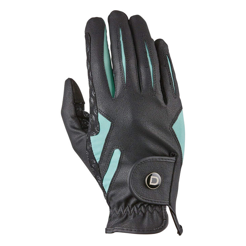 Gants COOLIT GEL Unisexe (Noir / bleu sarcelle)