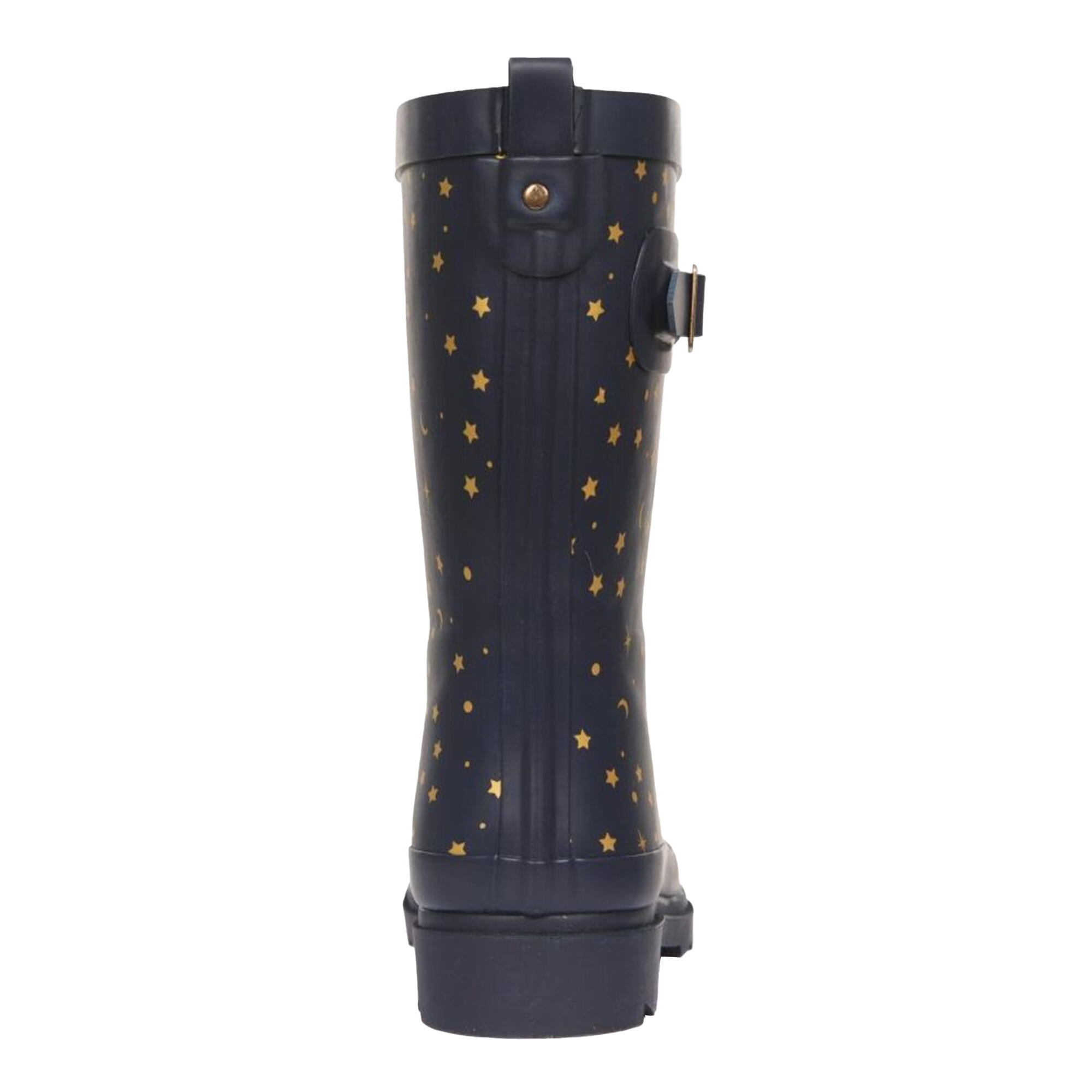 Gummistiefel "Celeste", bedruckt Damen Mitternachtsblau 2/5