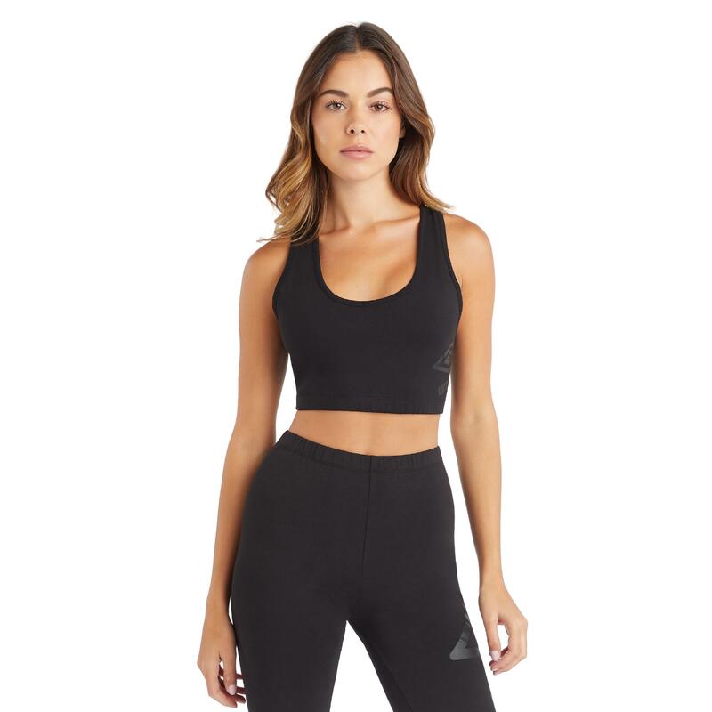 Brassière de sport CORE Femme (Noir)