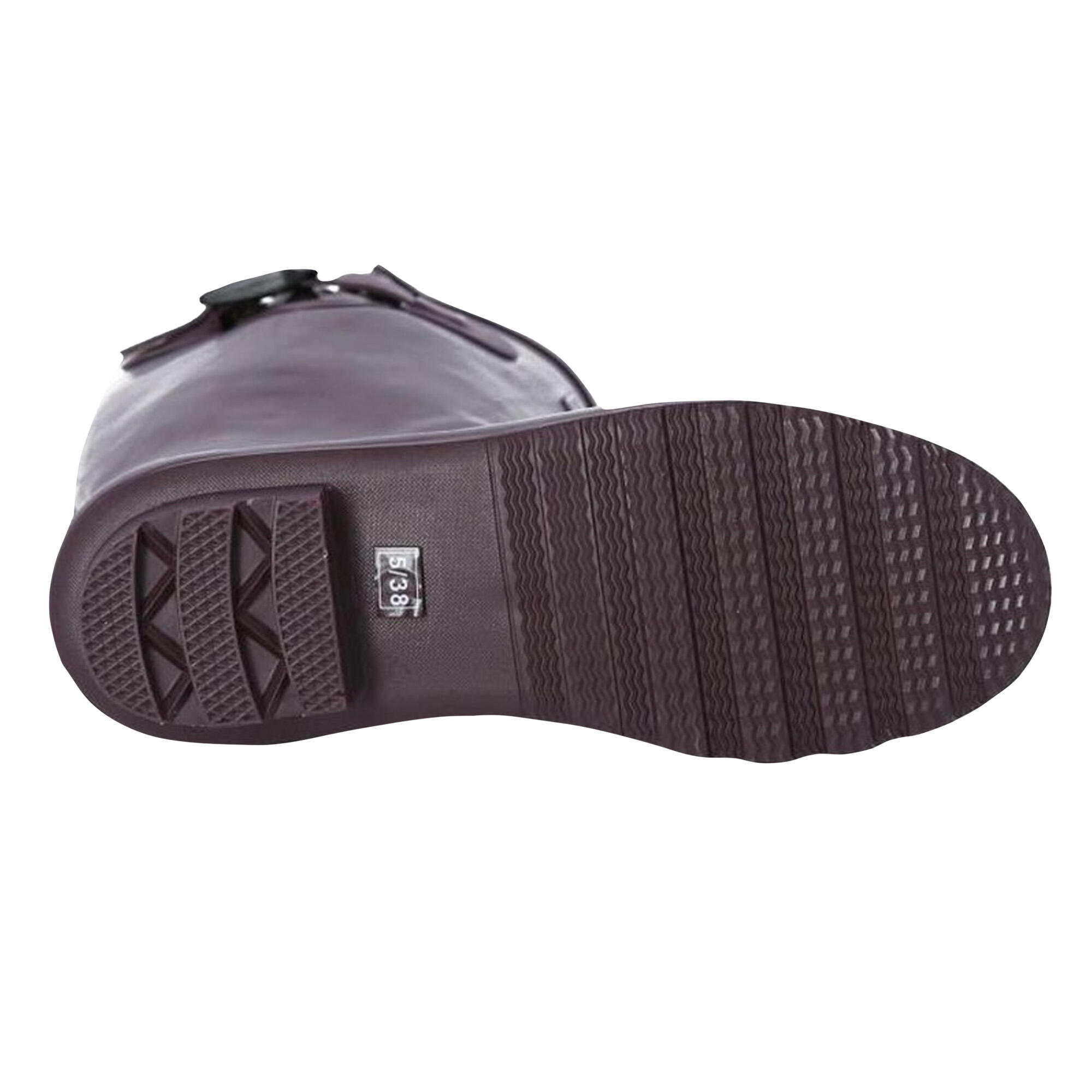 Gummistiefel Damon Damen Weinrot 3/5