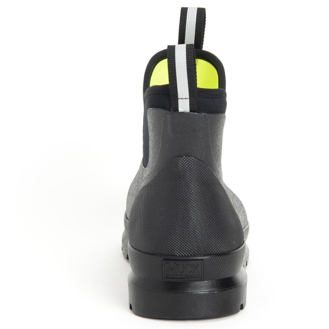 Mens Chore Rain Boots (Black) 2/5