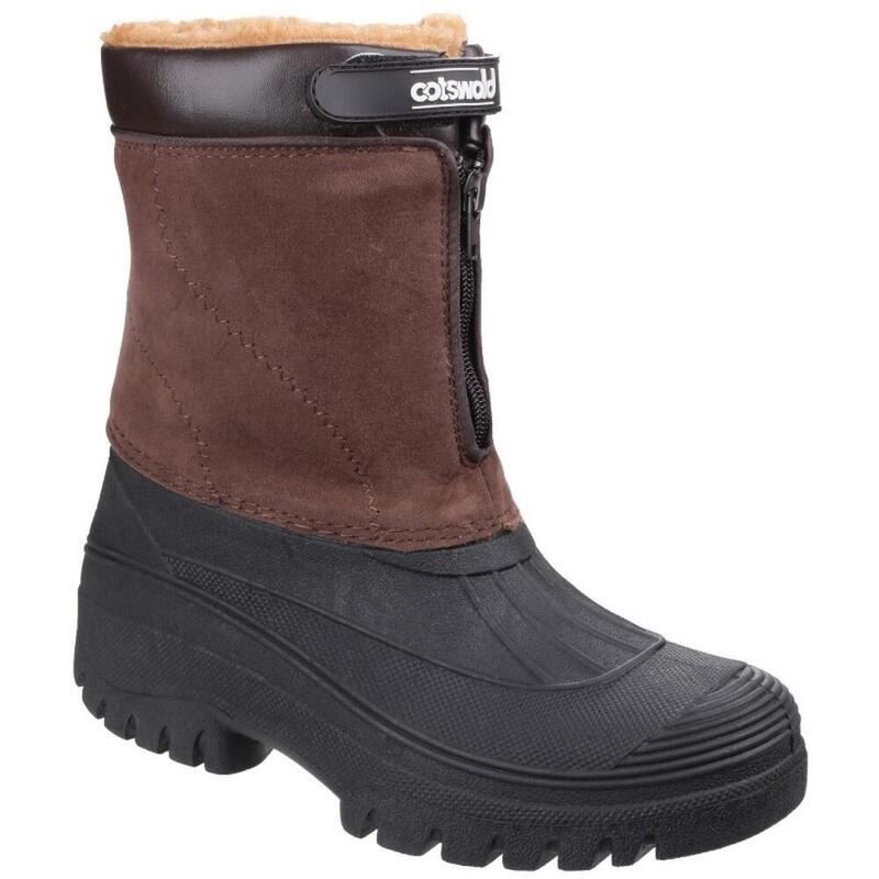 Venture wasserfeste Winterstiefel Herren Braun