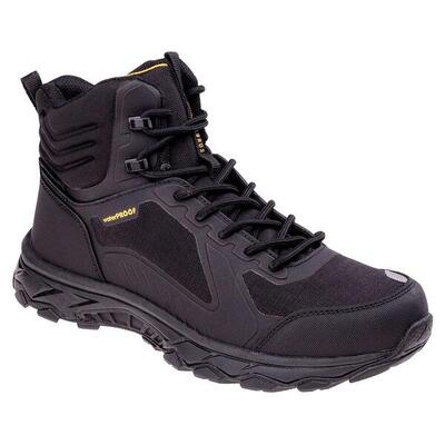 Scarpe Da Trekking Impermeabile Uomo Elbrus Hixon Nero Zafferano