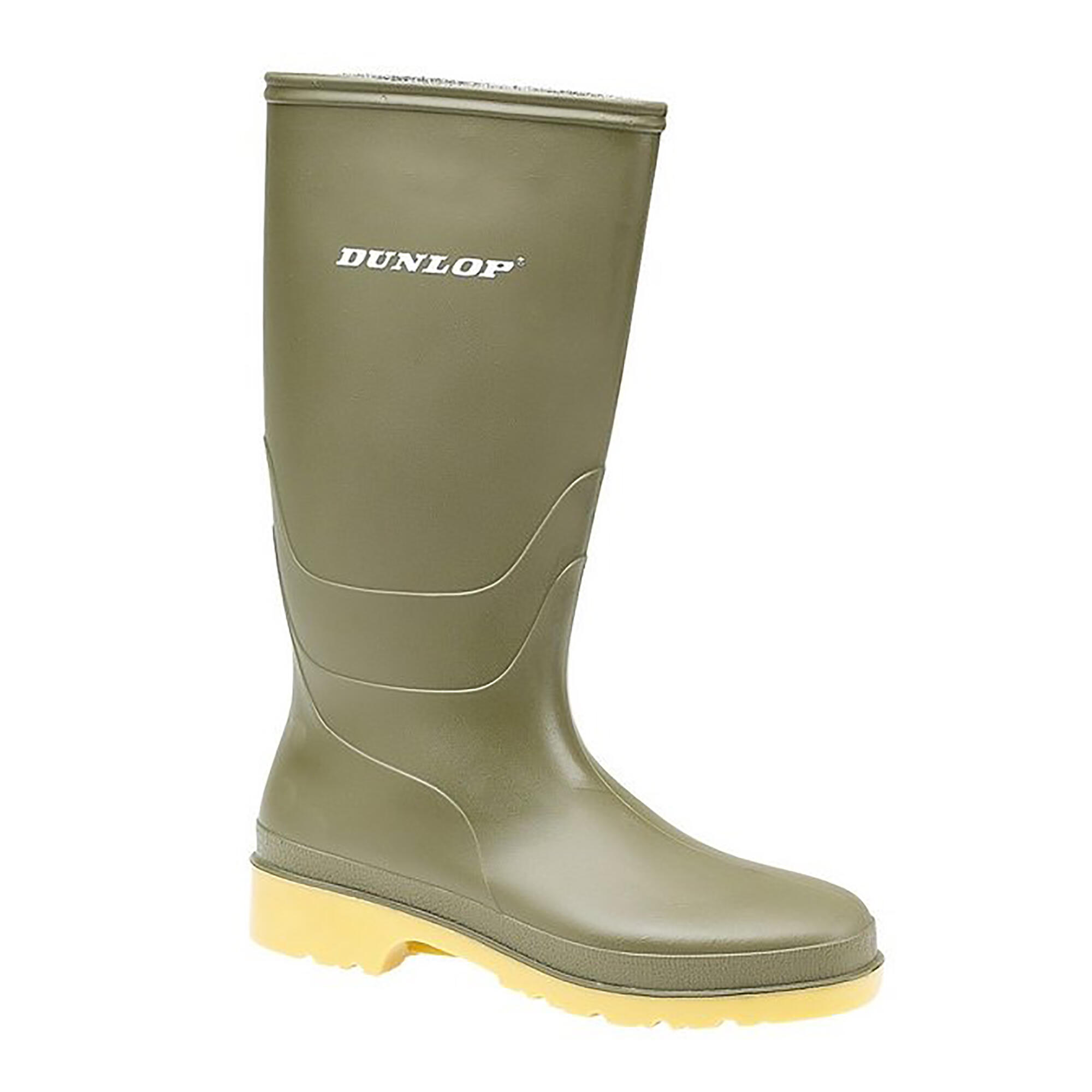 Kids Unisex 16247 DULLS Rain Welly / Wellington Boots (Green) 1/5