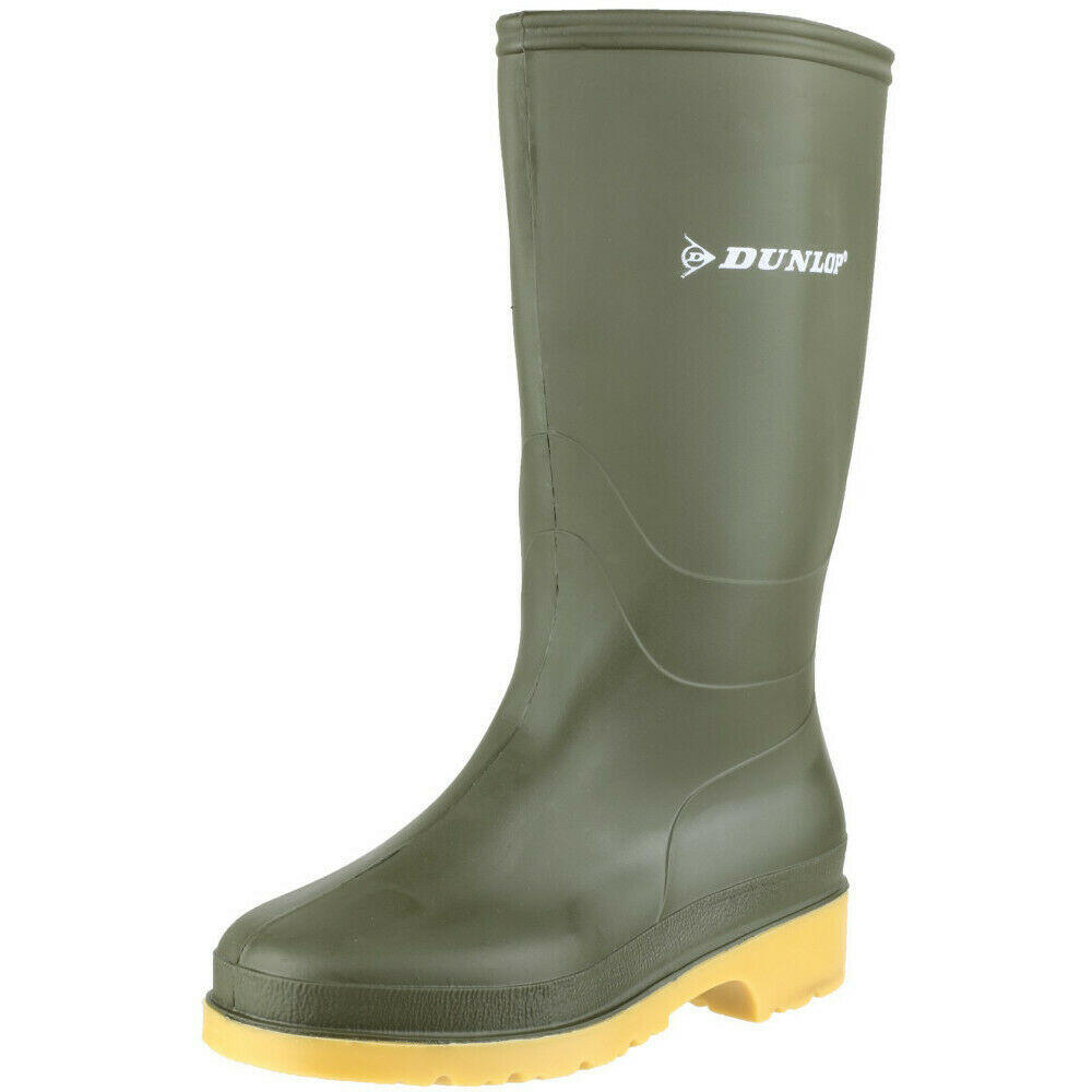 Kids Unisex 16247 DULLS Rain Welly / Wellington Boots (Green) 2/5