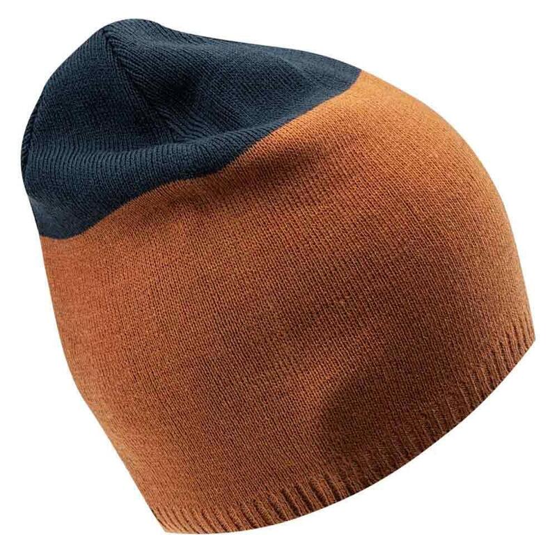 Bonnet d'hiver JUKON Adulte (Marron / Bleu indigo foncé)