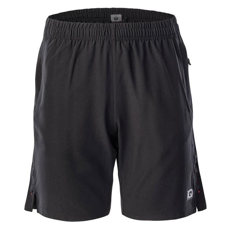 Short PORIO Homme (Noir / Rouge vif)