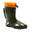 Mudplay Dinosaurier Gummistiefel Kinder Khaki/Gelborange