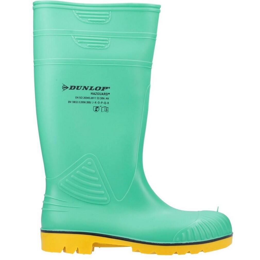 Mens Acifort HazGuard Wellington Boots (Green/Yellow) 2/4