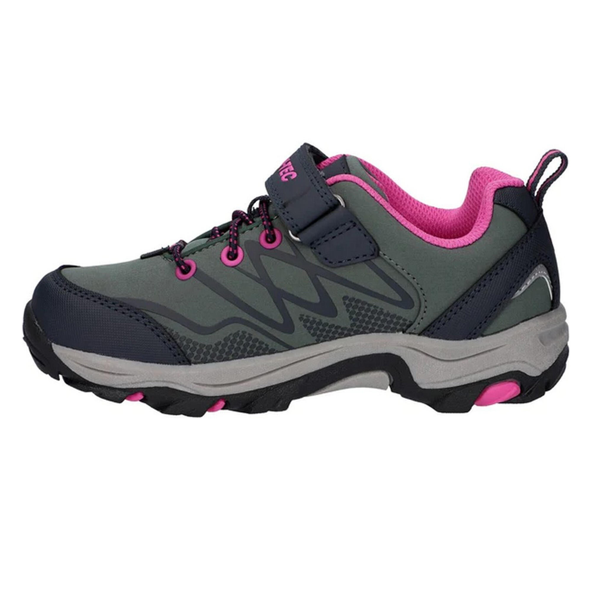 Scarpe Da Passeggio Ragazze Hi-Tec Blackout Foresta Scuro Inchiostro Indiano 3/4