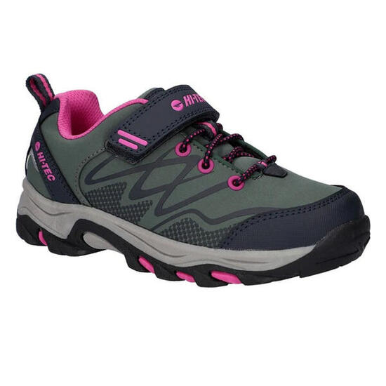 Chaussures De Marche BLACKOUT Fille (Forêt Foncé / Bleu Foncé / Rose)