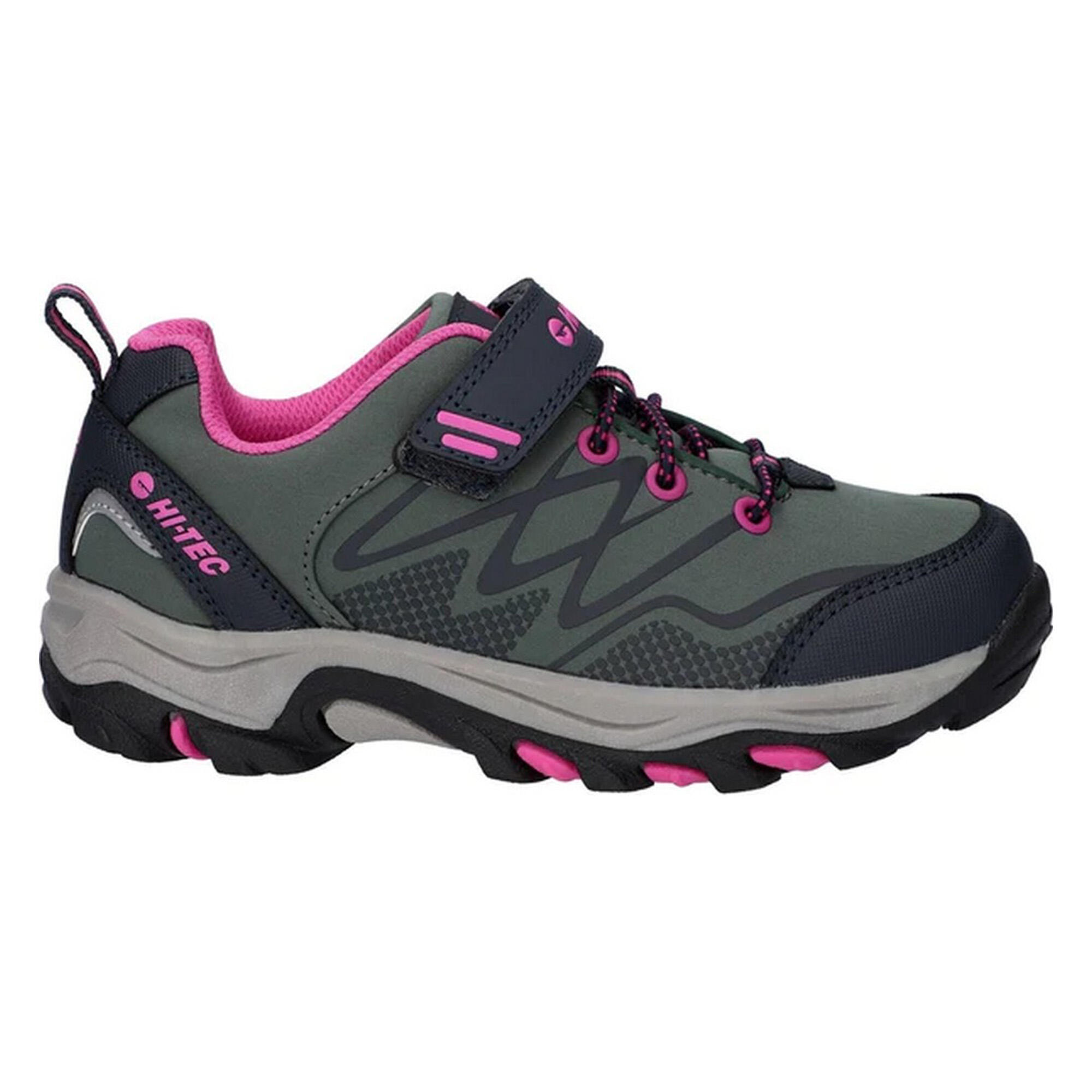 Scarpe Da Passeggio Ragazze Hi-Tec Blackout Foresta Scuro Inchiostro Indiano 4/4