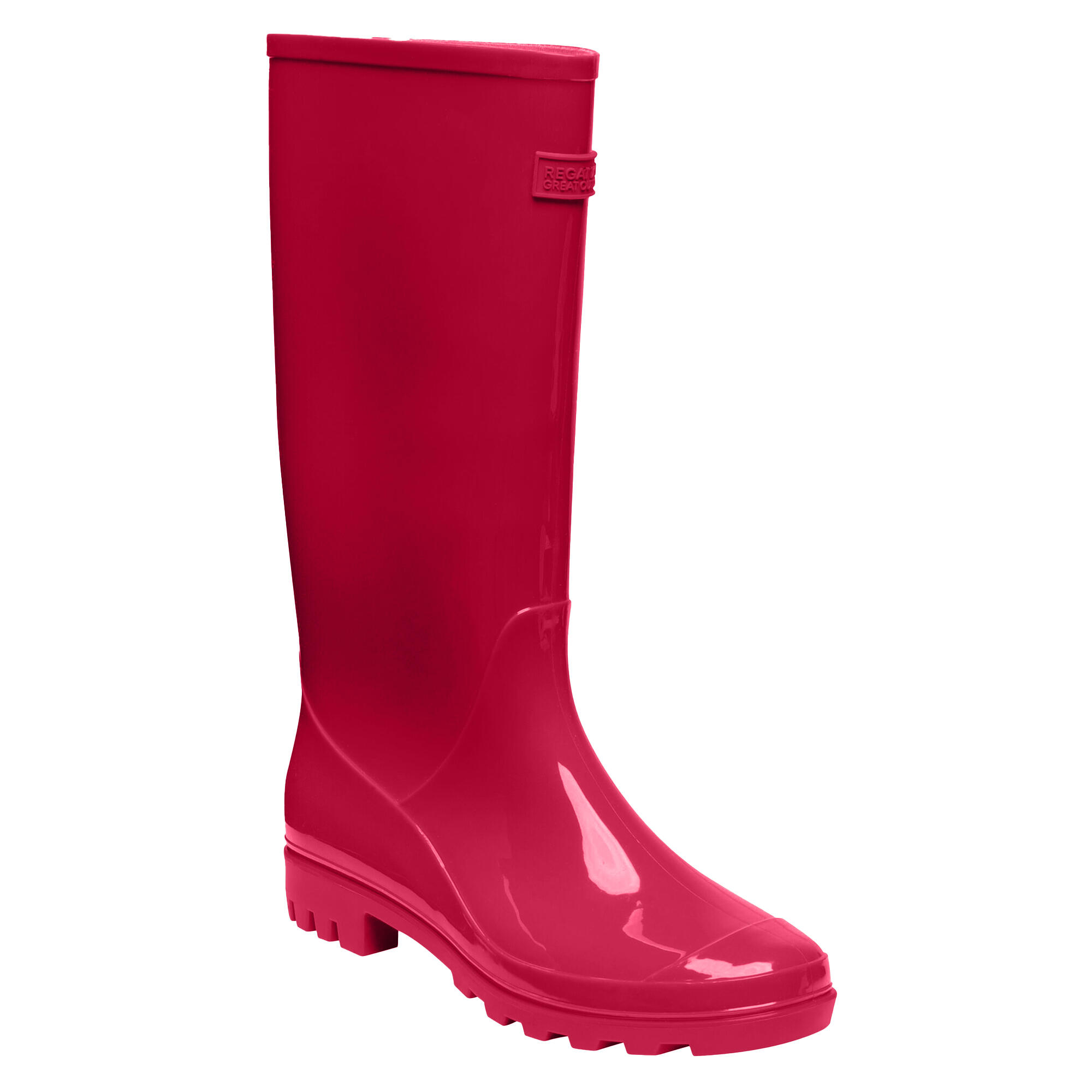 Womens/Ladies Wenlock Wellingtons (Dark Cerise) 1/4