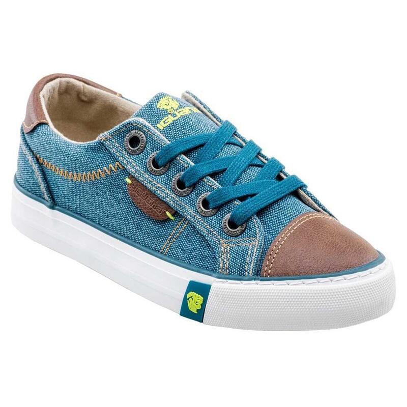 Kinderen/Kinderen Lugan Casual Schoenen (Blauw/Camel)