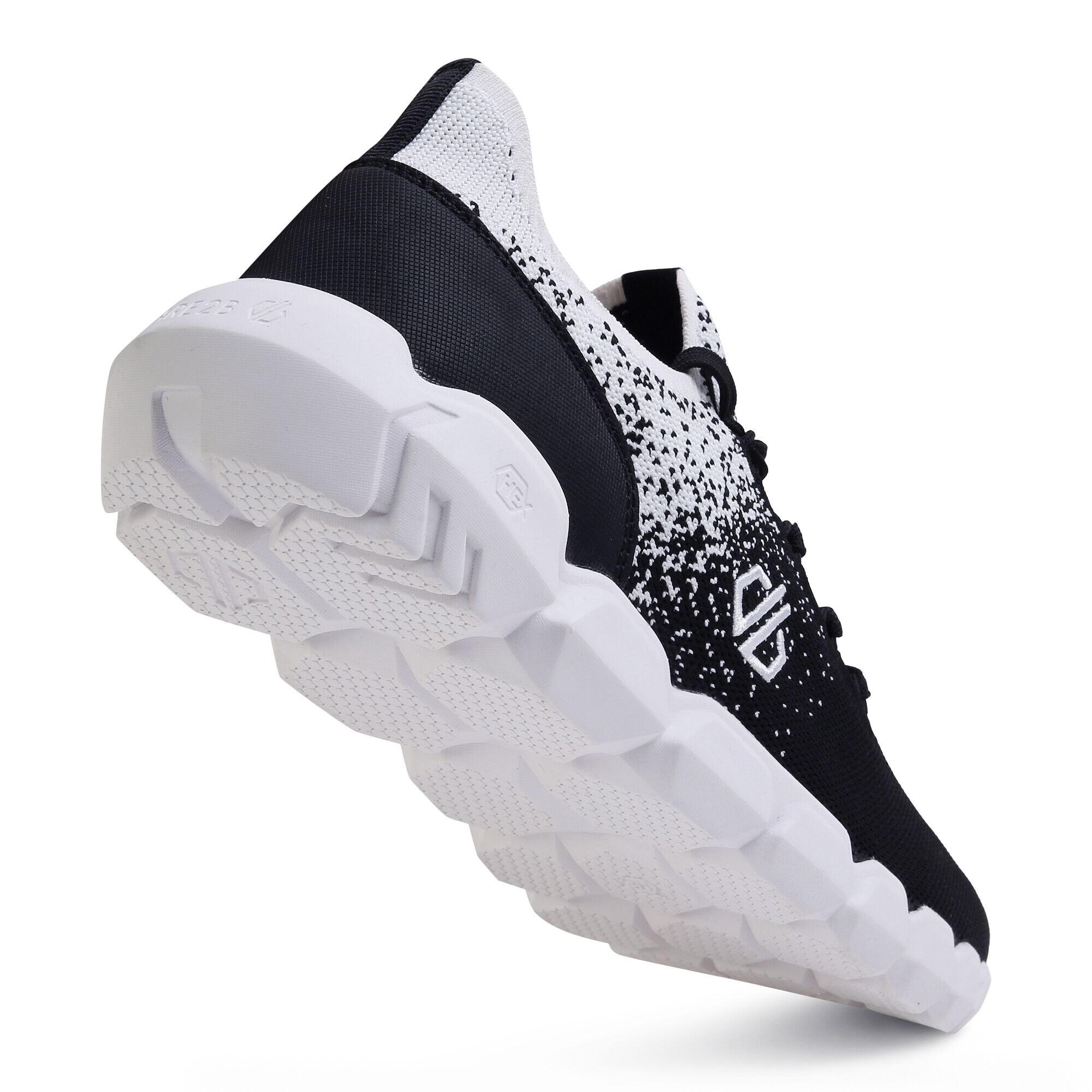 Heren HexAt Trainers (Zwart/Wit) 4/5