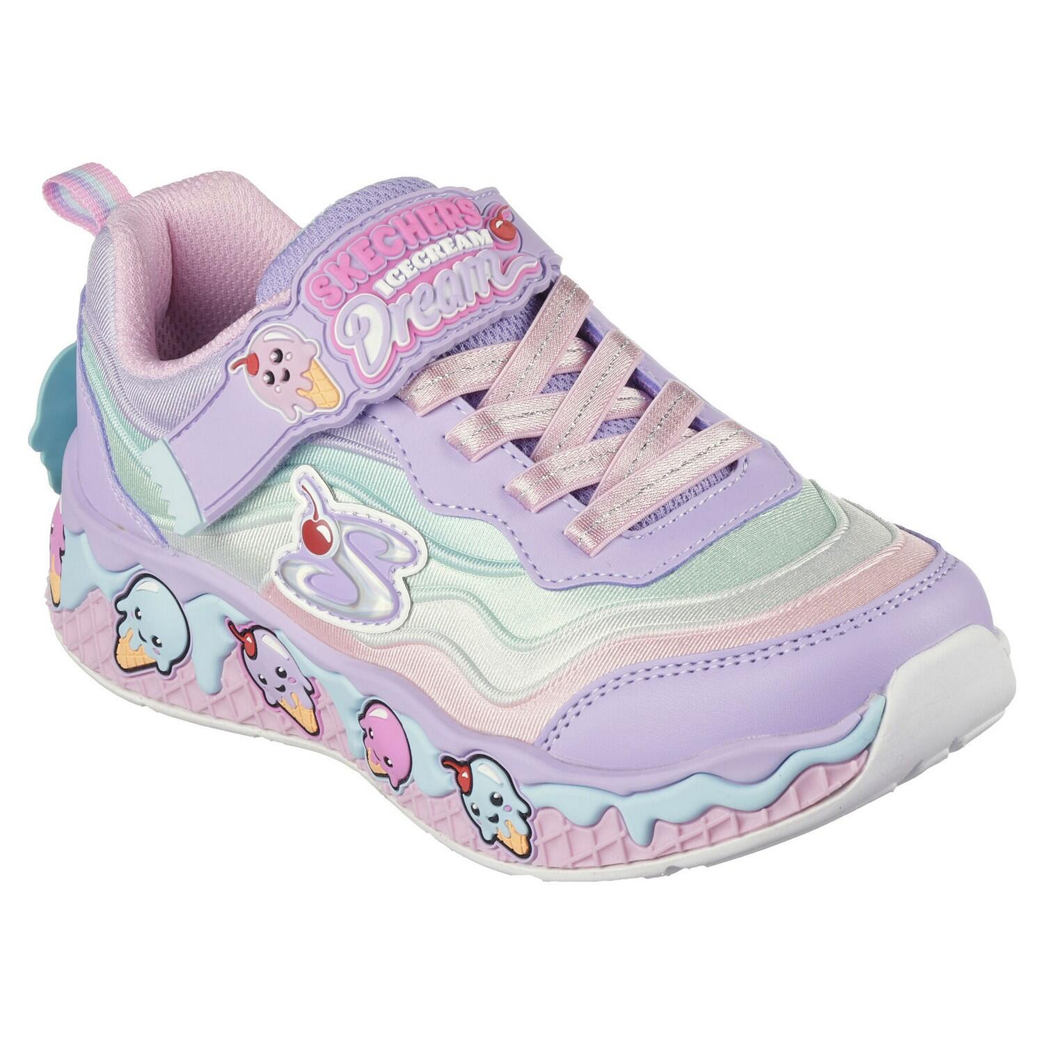 Girls Sundae Sweeties Trainers (Purple/Multicoloured) 1/5