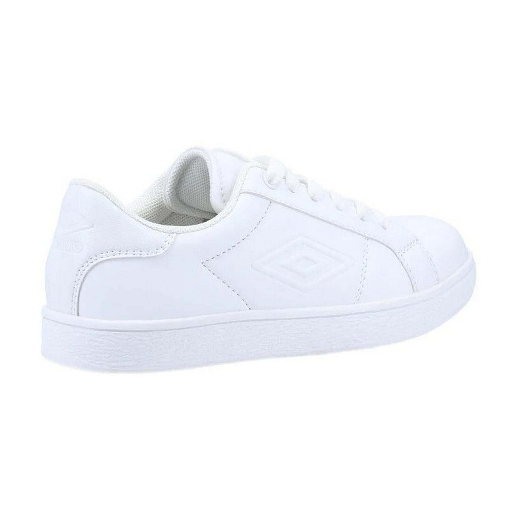 Childrens/Kids Medway Lace Trainers (White) 2/4