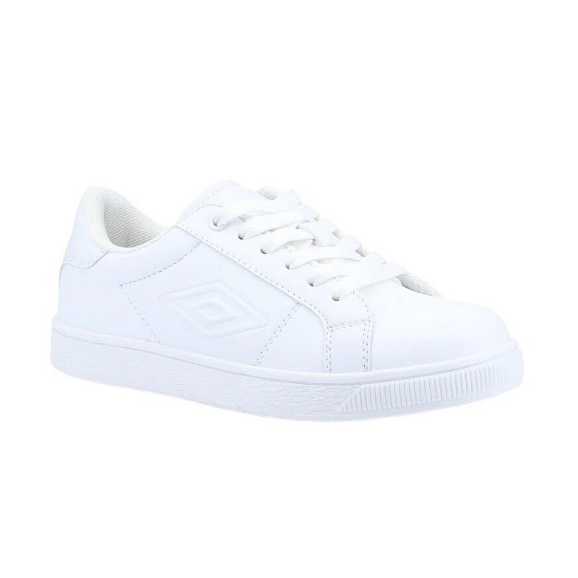 Childrens/Kids Medway Lace Trainers (White) 4/4