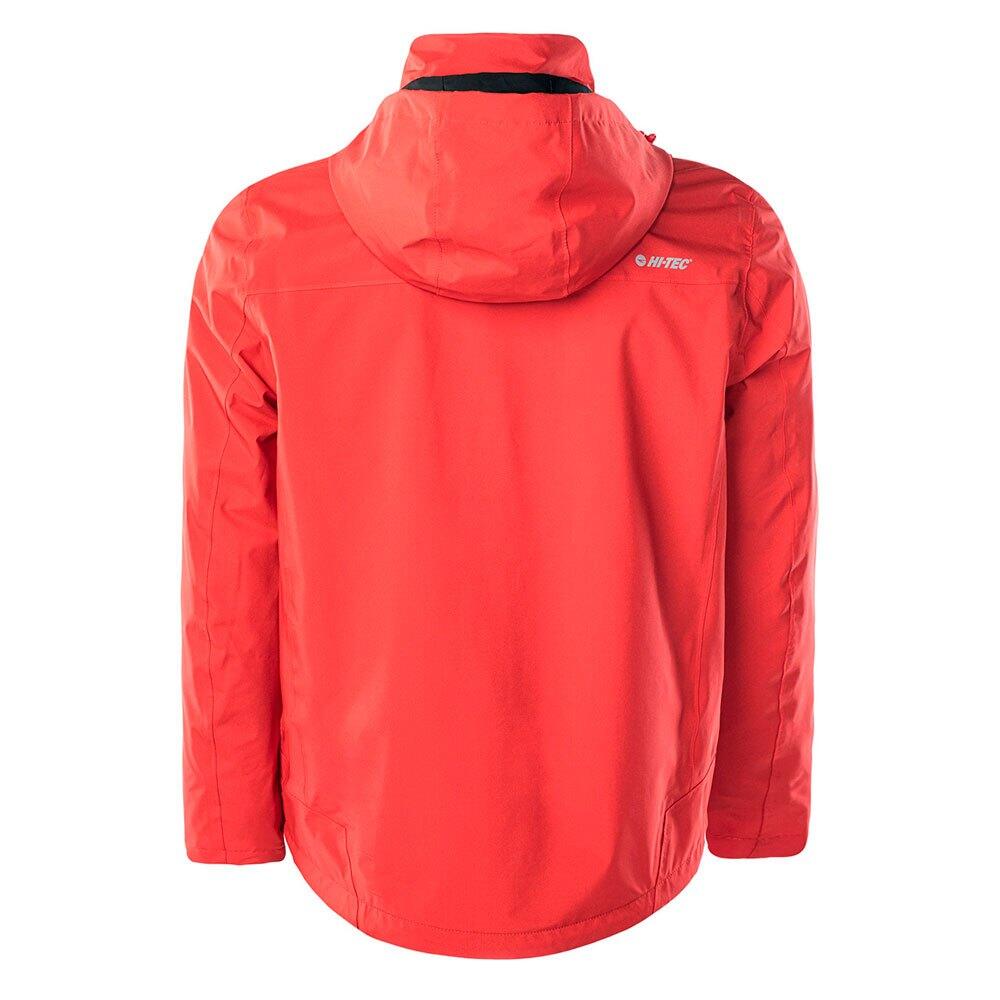 Veste OSCAR Homme (Rouge Vif / Anthracite) 2/3