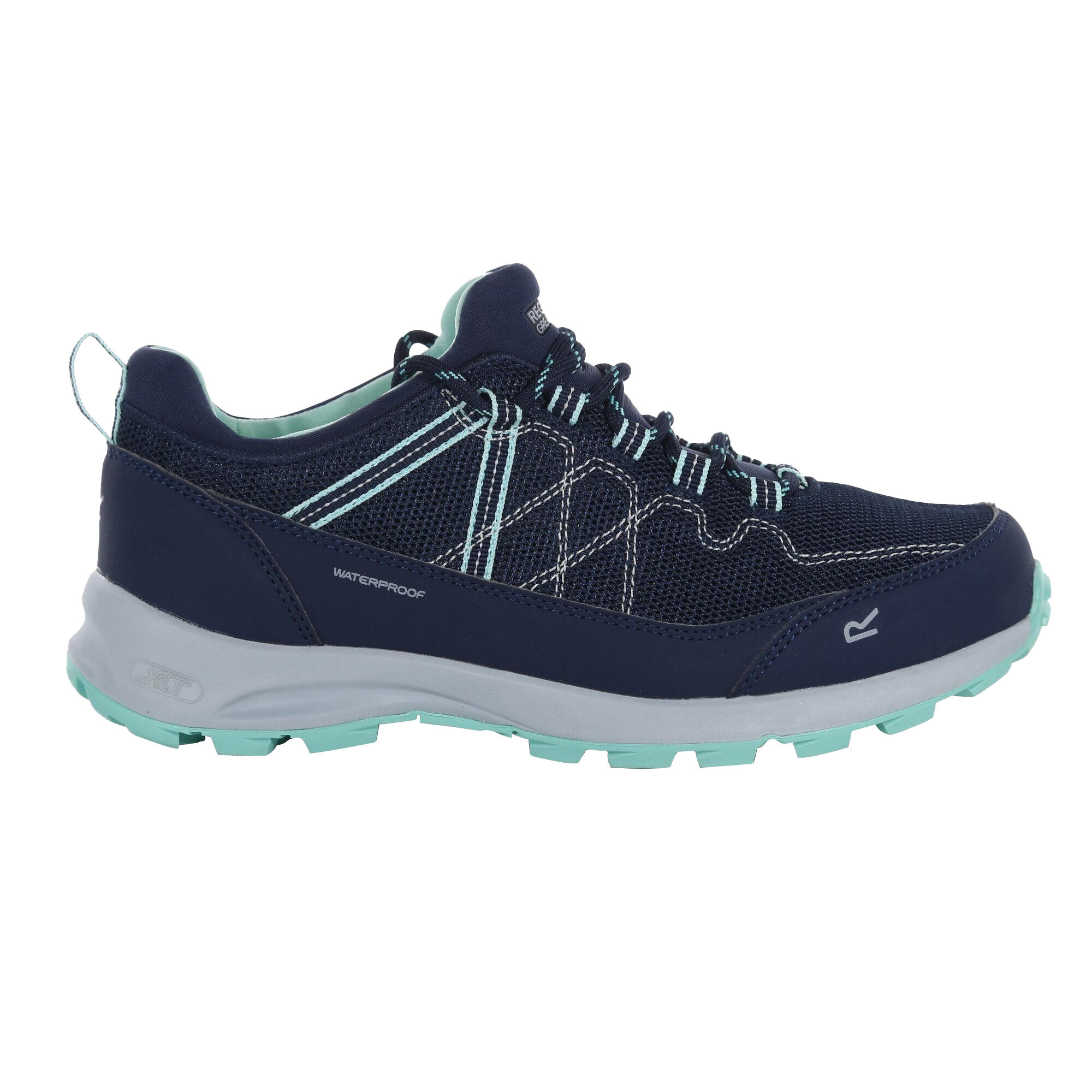 Womens/Ladies Samaris Lite Walking Shoes (Navy/Ocean Wave) 3/5