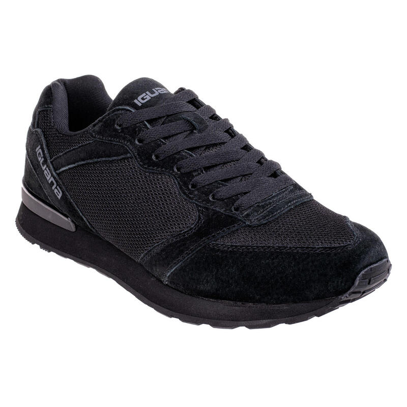 Scarpe Casual Pelle Uomo Iguana Omis Nero