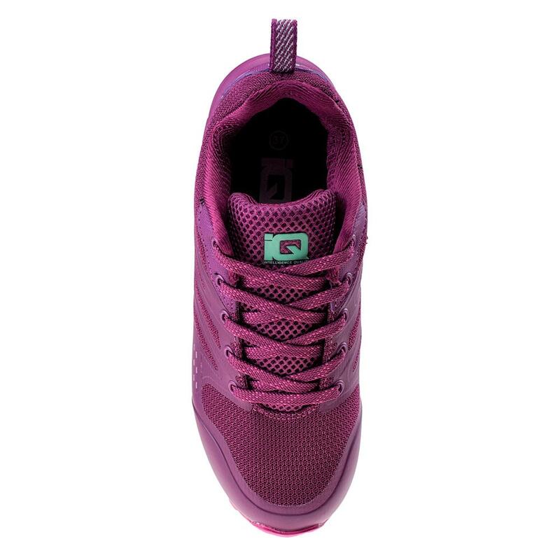 Scarpe Sportive Logo Donna IQ Tawer Viola Scuro Festival Fucsia Ruscello Verde