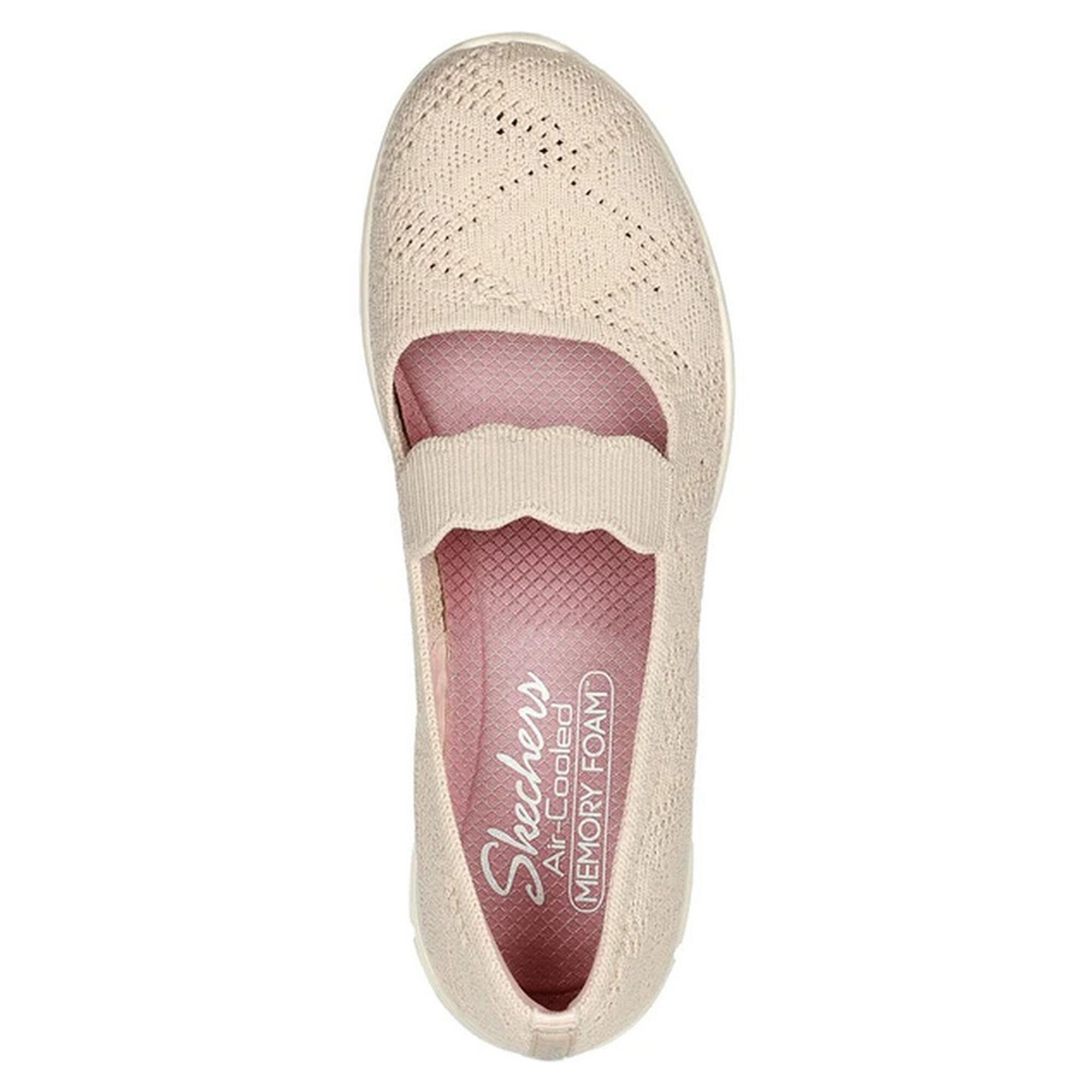 Womens/Ladies Seager Trainers (Light Pink) 4/5