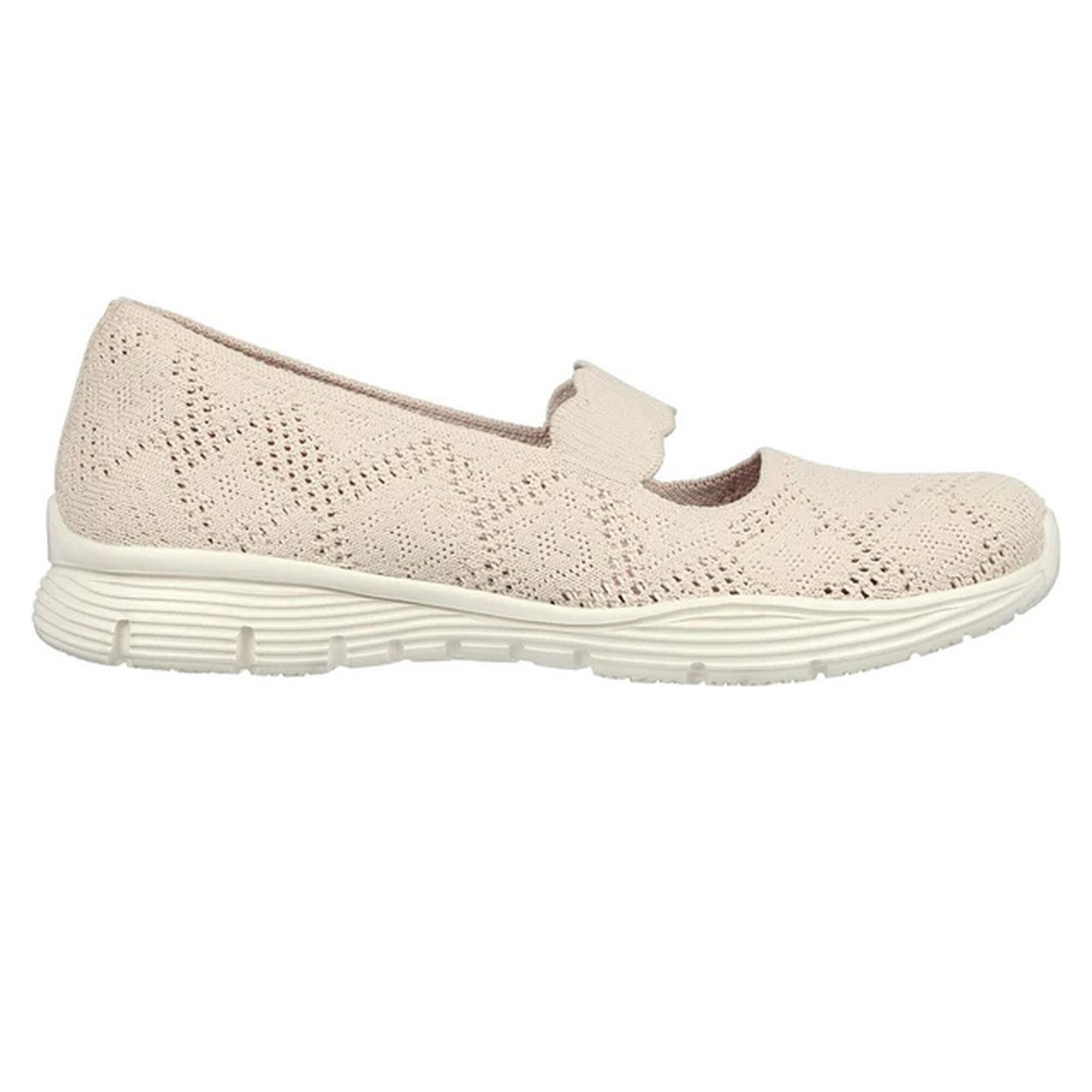 Womens/Ladies Seager Trainers (Light Pink) 3/5