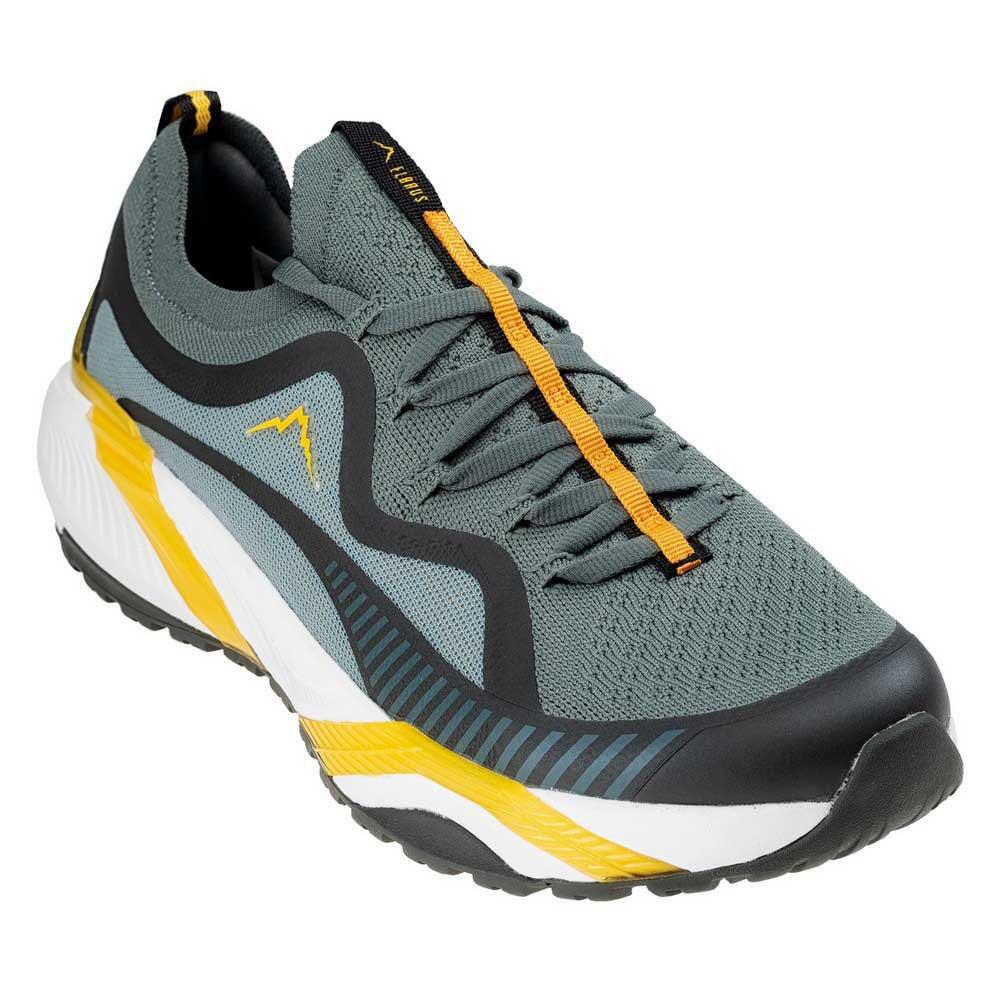 Elbrus - Chaussures De Randonnée Elmisti Homme (forêt Foncé / Lierre Grimpant / Safran) - Chaussures De Sport - Orange|vert - 42 - Decathlon