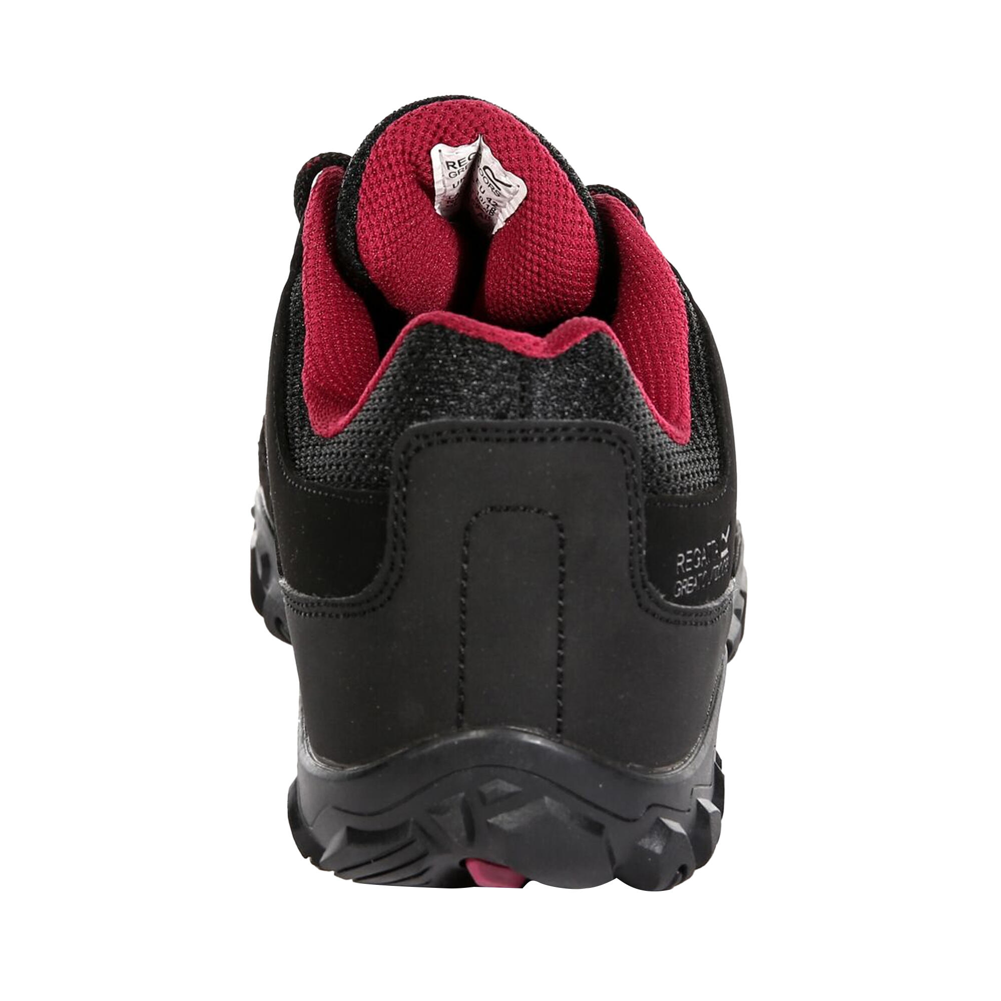 Chaussures De Marche EDGEPOINT Femme (Noir/bordeaux) 2/5