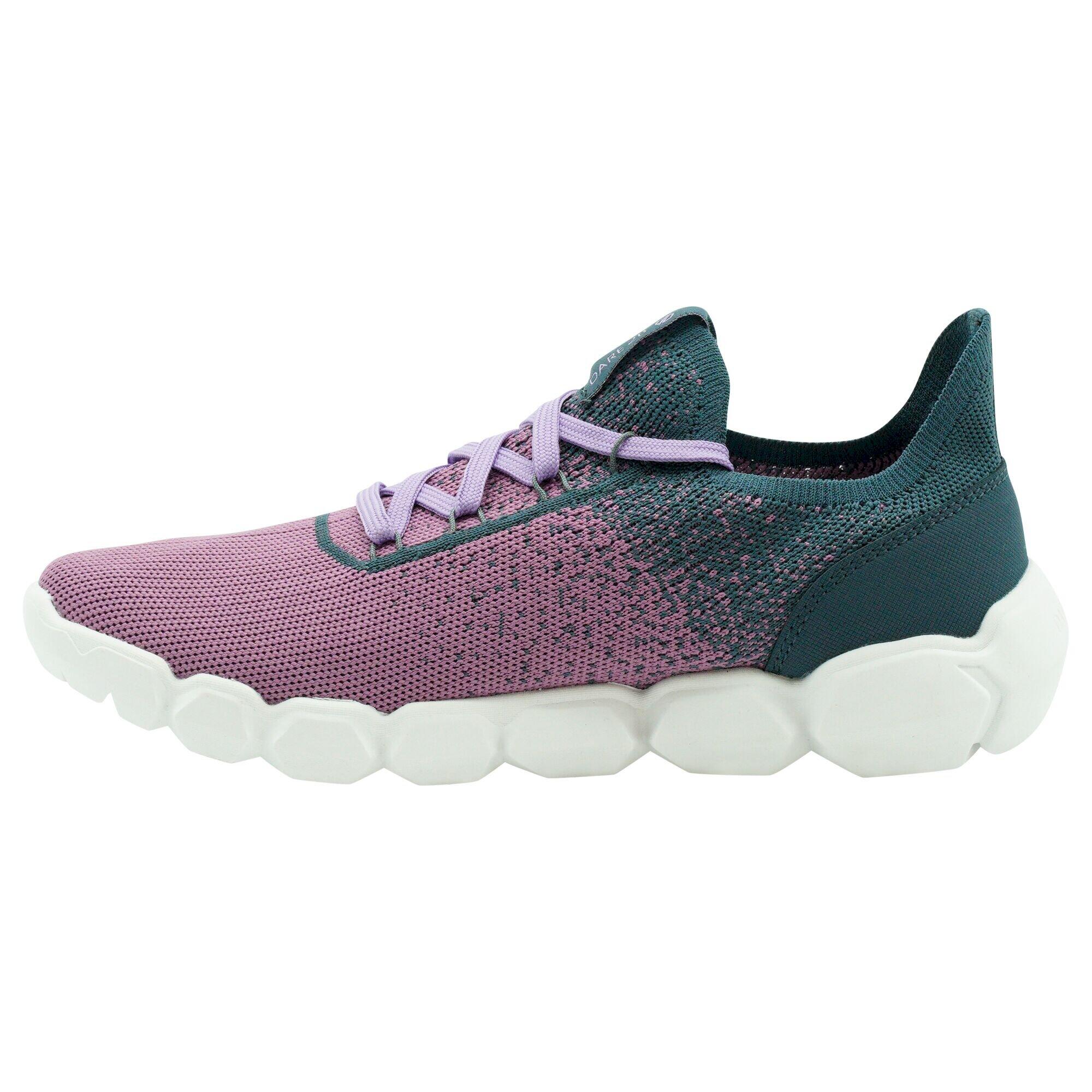 Baskets Motif/style Tricoté HEXAT Femme (Lavande) 2/5