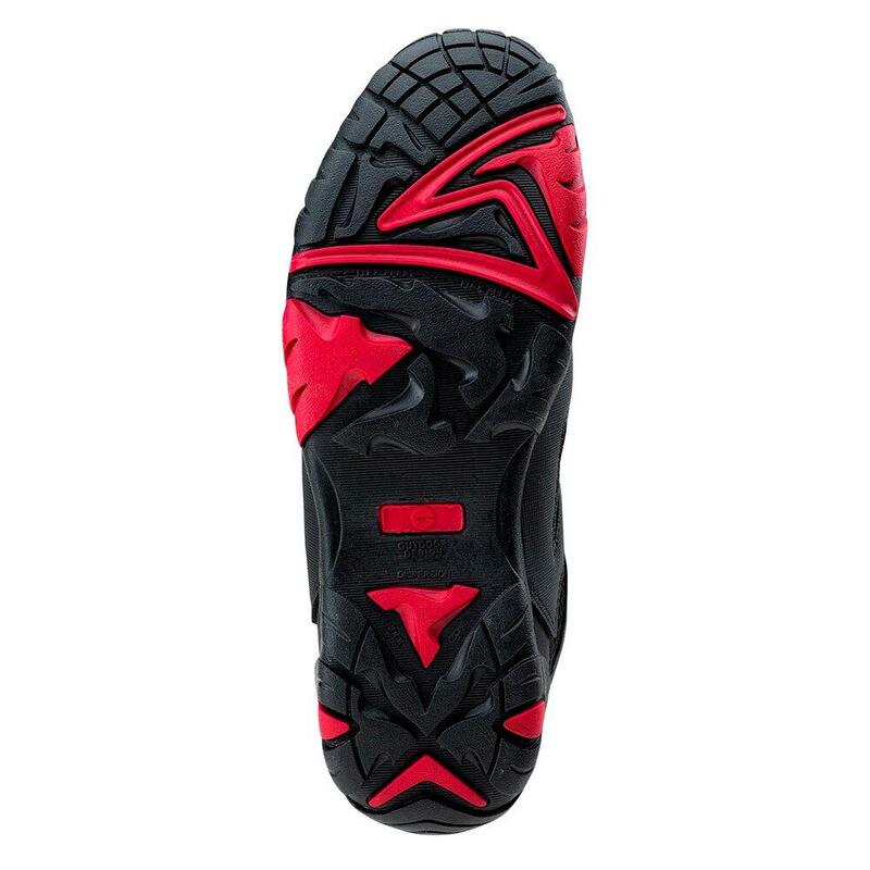 Zapatillas de Senderismo Rango con Cordones Diseño Logotipo para Hombre Negro,
