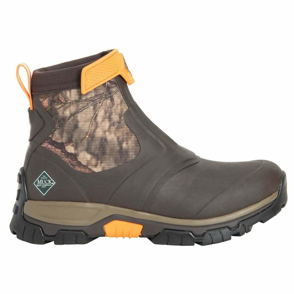 Mens Apex Mid Boots (Brown/Yellow Camo) MUCK BOOTS | Decathlon