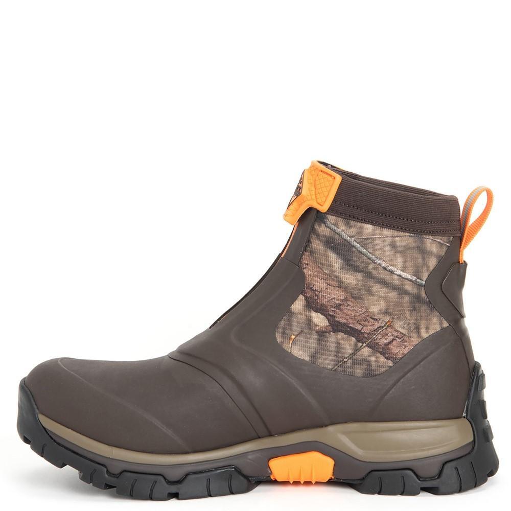 Mens Apex Mid Boots (Brown/Yellow Camo) 3/4