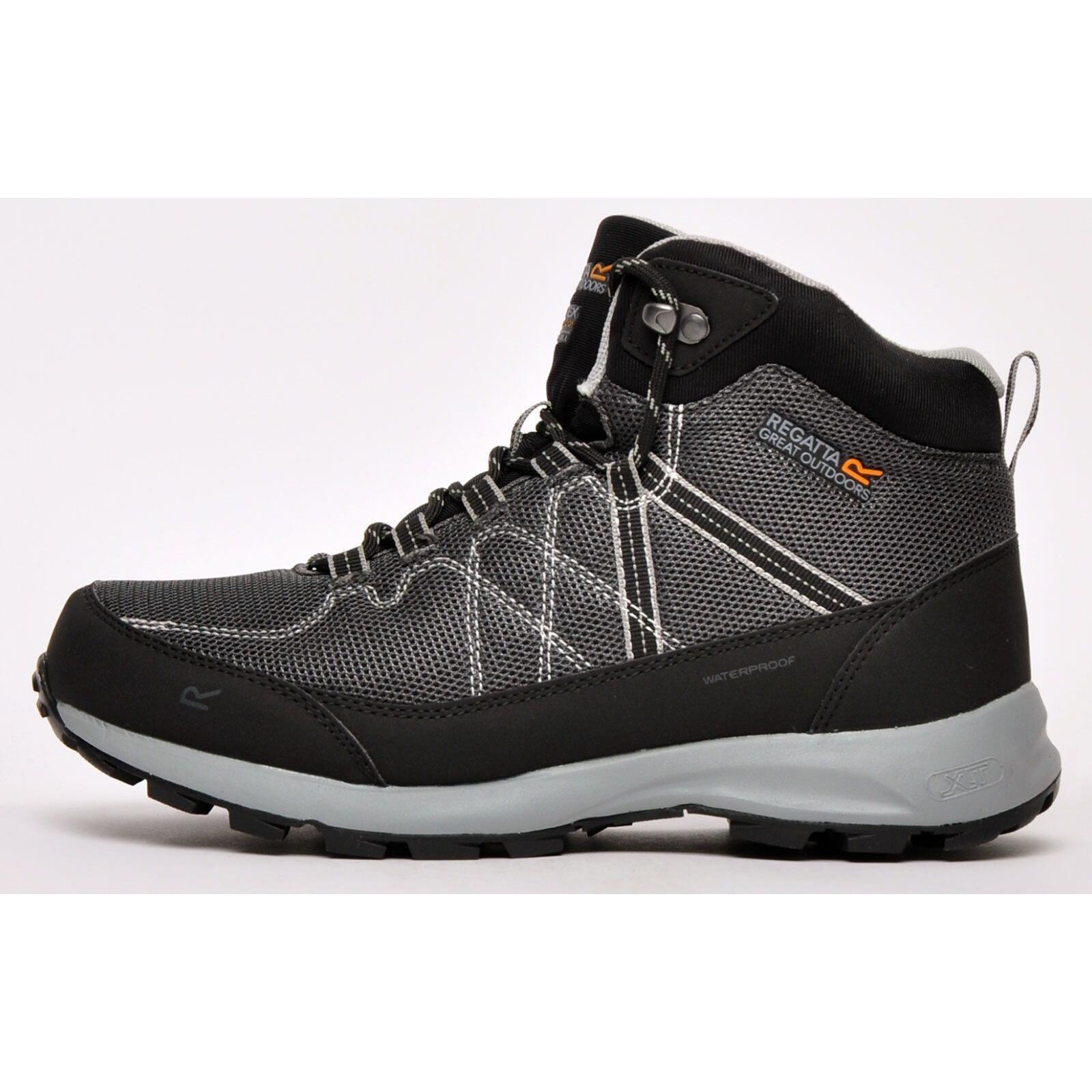 Mens Samaris Lite Walking Boots (Black/Dark Steel) 3/5