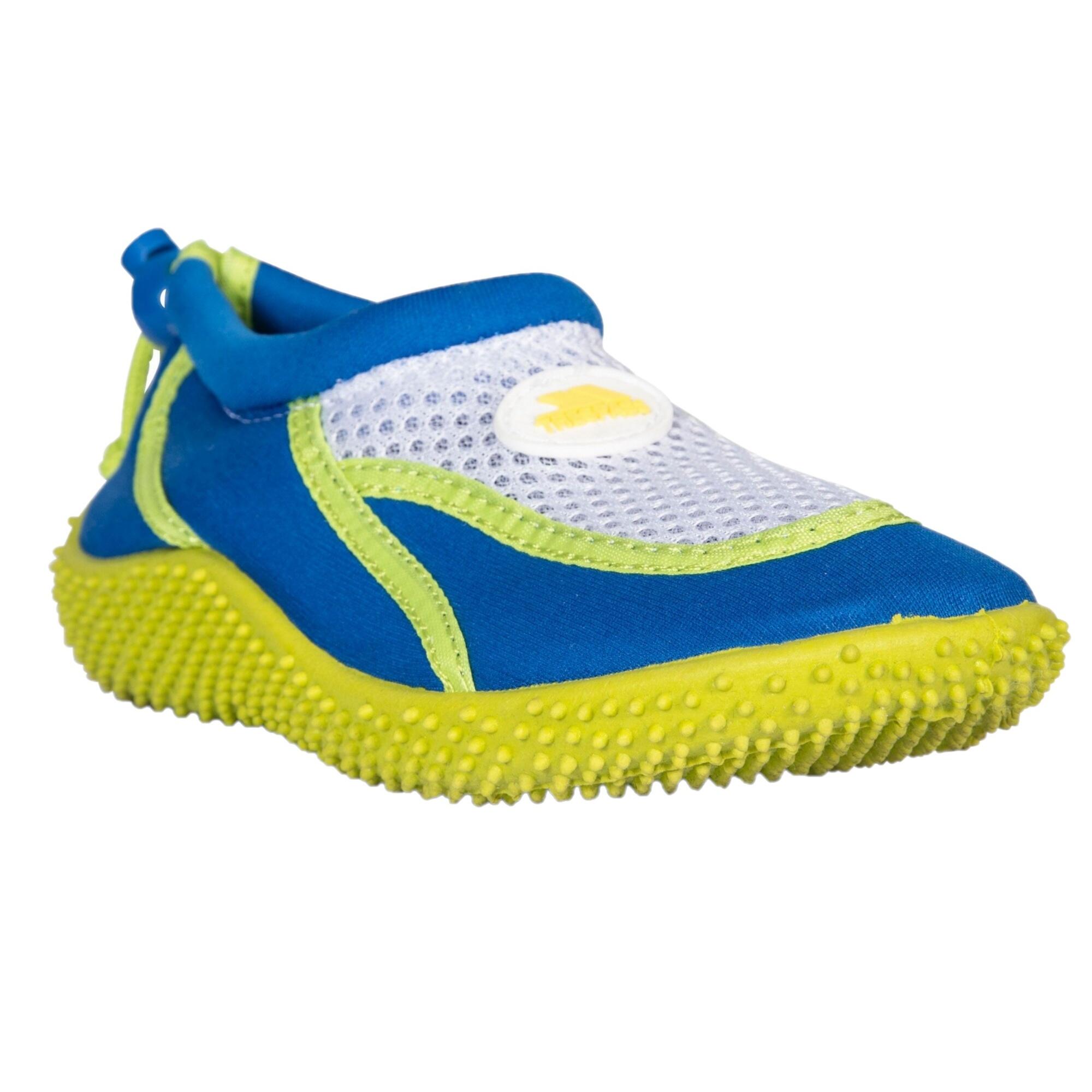 TRESPASS Childrens Boys Squidder Slip On Aqua Schoenen (Blauw)