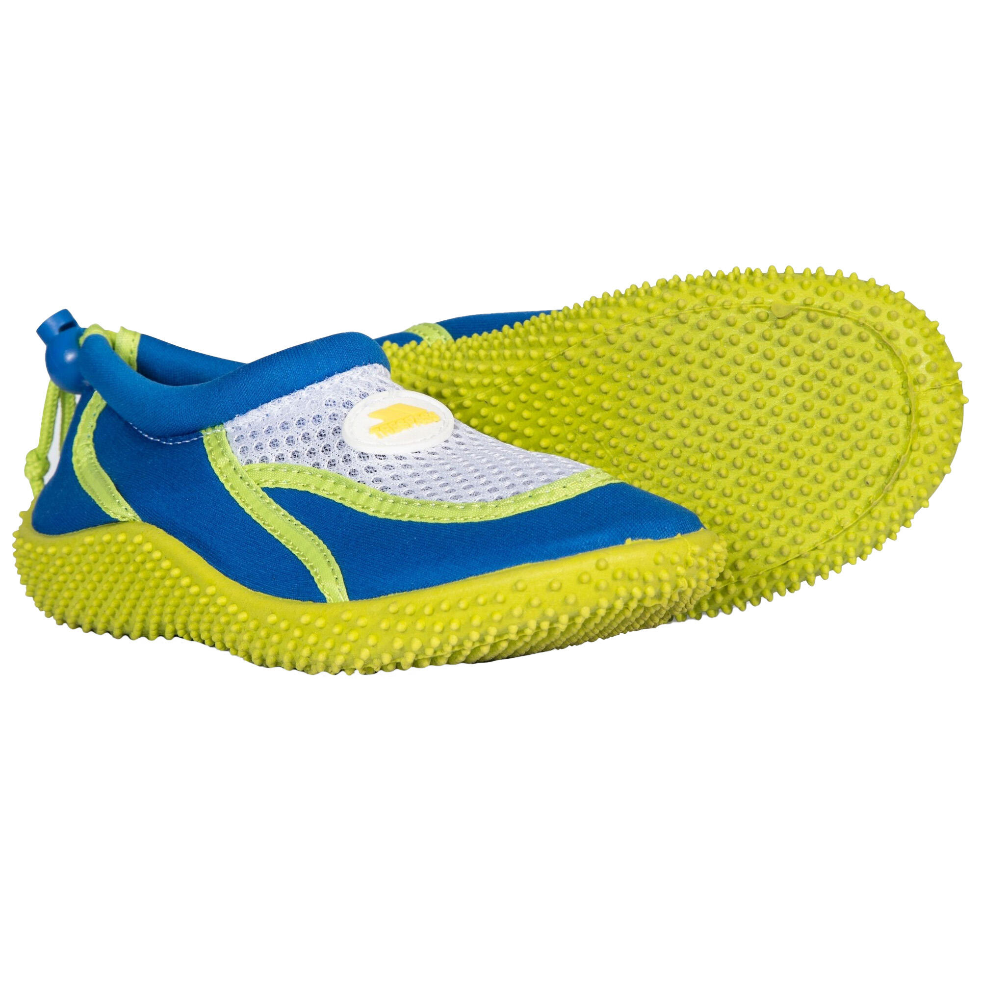 Childrens Boys Squidder Slip On Aqua Schoenen (Blauw) 4/5