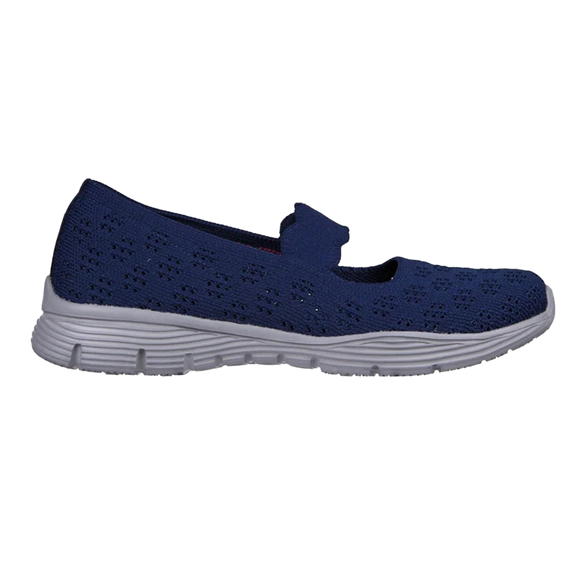 Womens/Ladies Seager Simple Things Shoes (Navy) 3/5