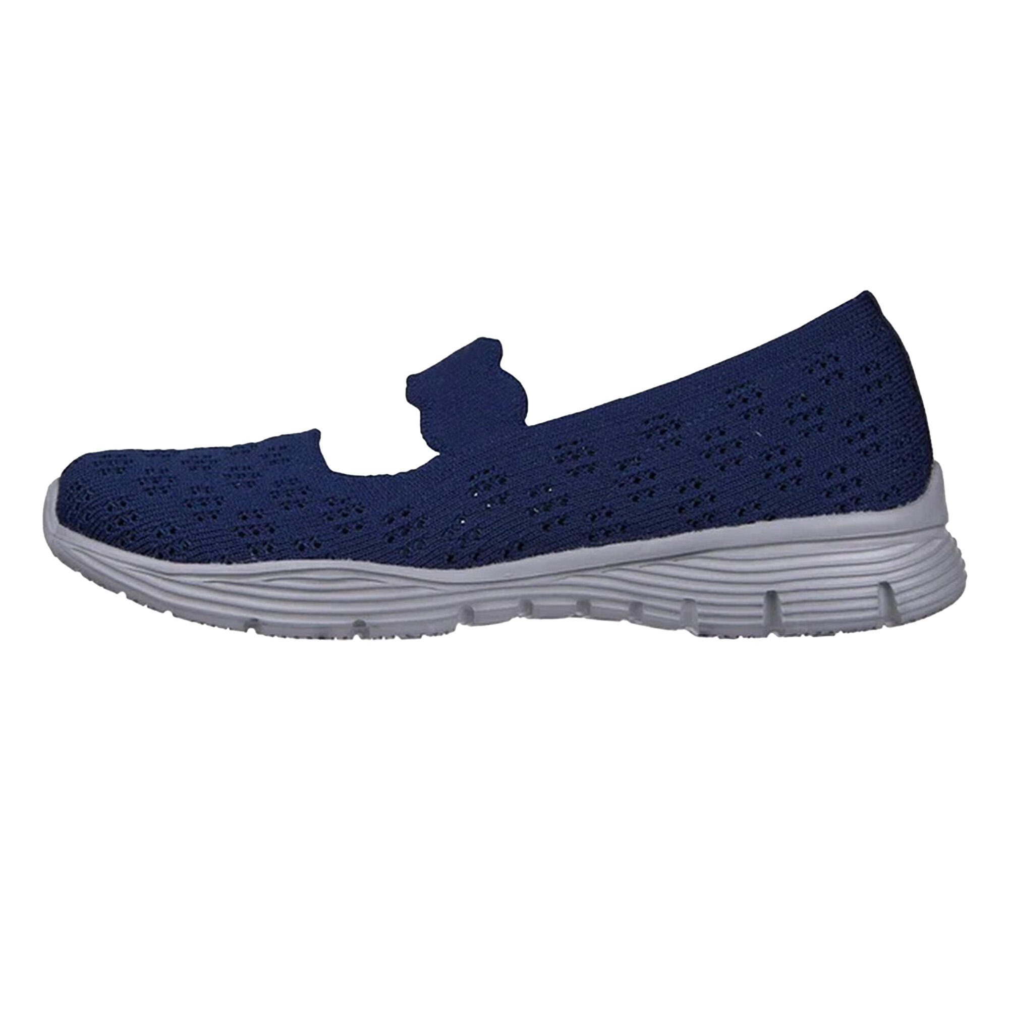 Womens/Ladies Seager Simple Things Shoes (Navy) 2/5