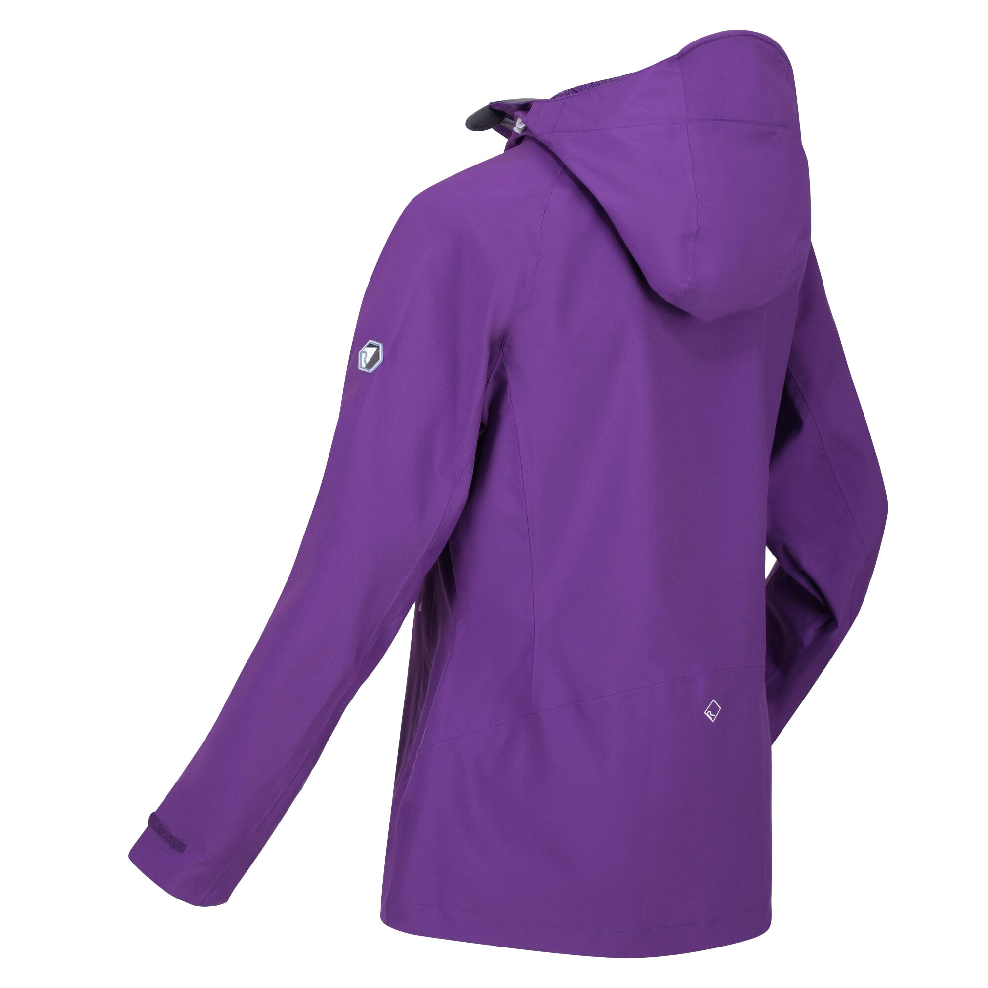 Womens/Ladies Birchdale Shell Waterproof Jacket (Plum) 4/5