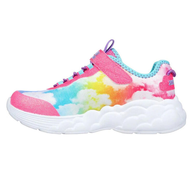 Baskets S LIGHTS Fille (Rose / Multicolore)