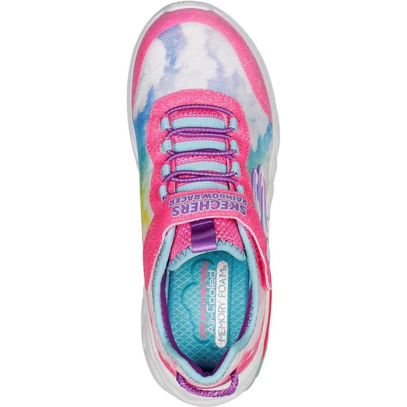 Sneaker "S Lights", Regenbogen Mädchen Pink/Bunt
